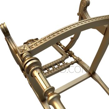 Chair (STUL_0055) 3D model for CNC machine