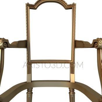 Chair (STUL_0064) 3D model for CNC machine
