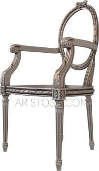 Chair (STUL_0065) 3D model for CNC machine