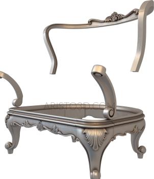 Chair (STUL_0069) 3D model for CNC machine