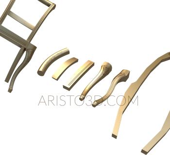 Chair (STUL_0075) 3D model for CNC machine