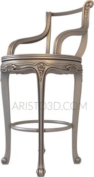 Chair (STUL_0076) 3D model for CNC machine
