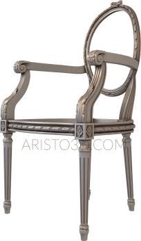 Chair (STUL_0077) 3D model for CNC machine