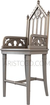 Chair (STUL_0098) 3D model for CNC machine