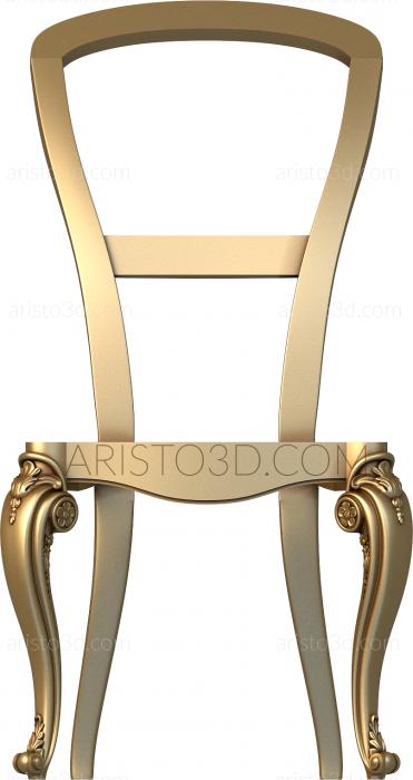 Chair (STUL_0104) 3D model for CNC machine