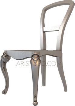 Chair (STUL_0104) 3D model for CNC machine