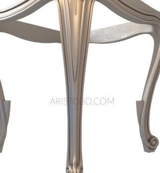 Chair (STUL_0116) 3D model for CNC machine