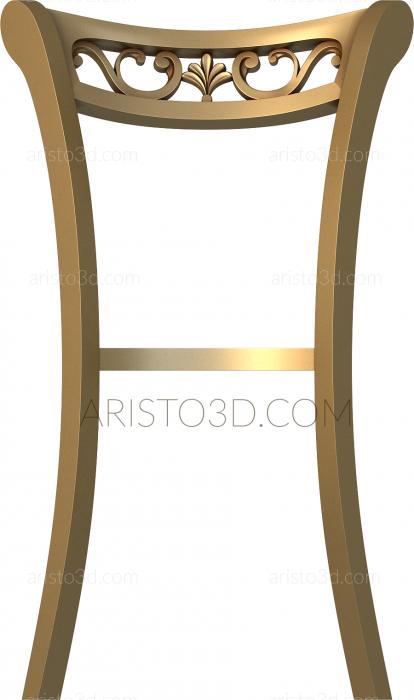 Chair (STUL_0120) 3D model for CNC machine