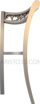 Chair (STUL_0120) 3D model for CNC machine