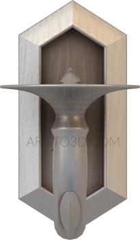 Lamp (SV_0018) 3D model for CNC machine