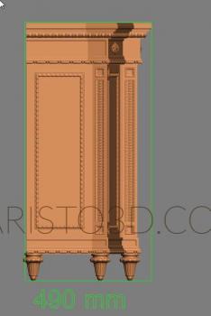 Stand (TM_0095) 3D model for CNC machine